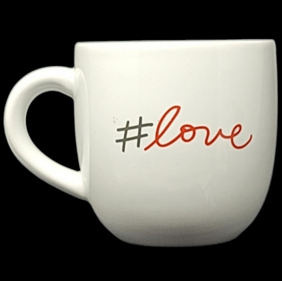 HEART STONEWARE "#LOVE" - Picture 1 of 9